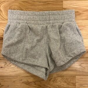 Grey athletic cotton short